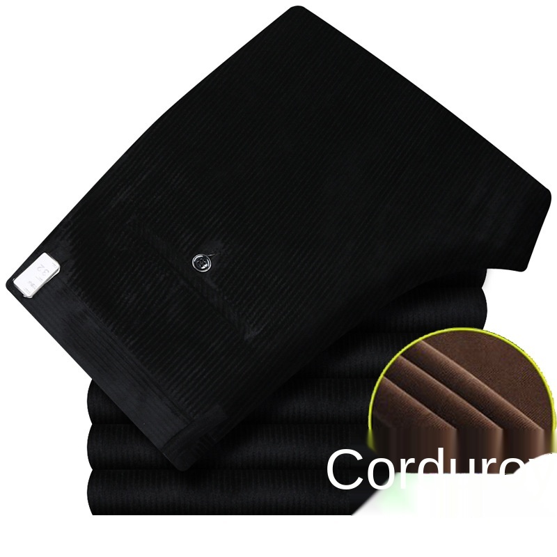 メンズダブルプリーツコーデュロイパンツ,コットン,ソフト,ウ - Corduroy Pant Warm のレビューと価格