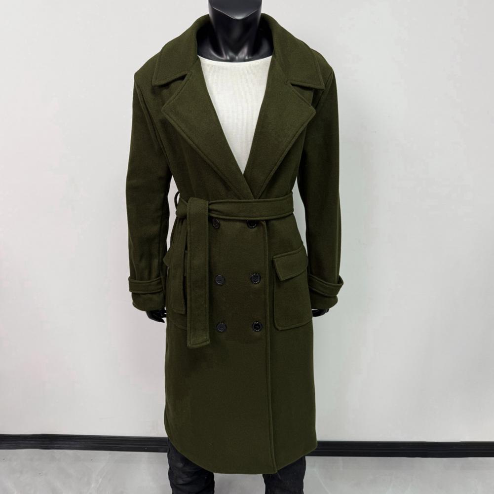女性用コート ベルト付きダブルブレストトレンチコート クラシ - Wool Coat Peacoat のレビューと価格