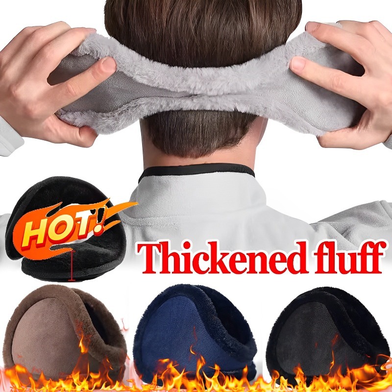 男性と女性のための厚い毛皮のイヤーマフ,ベルベットのイヤーカ - Winter Headband Fleece のレビューと価格
