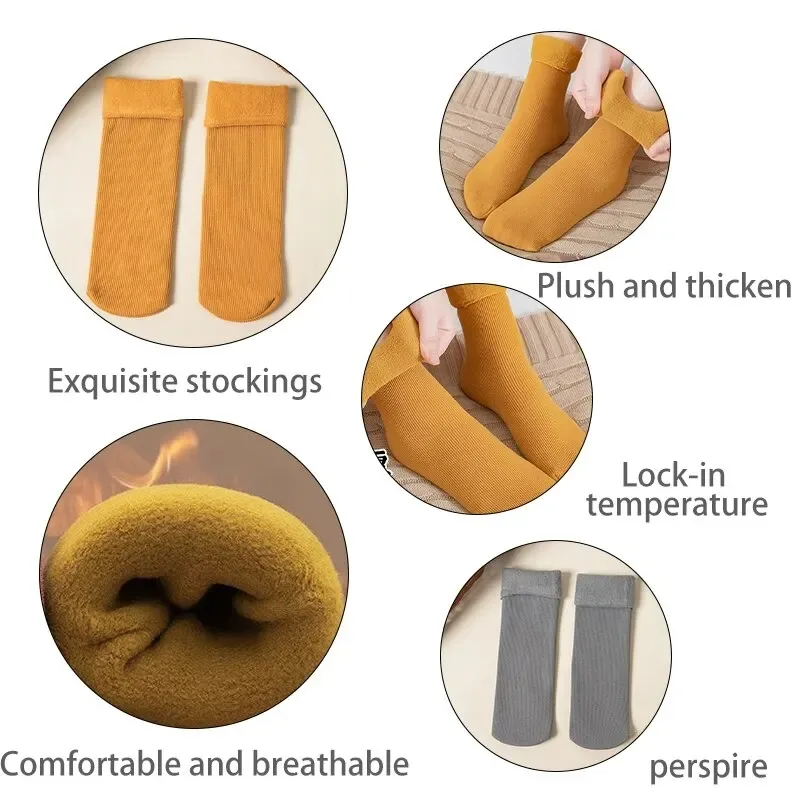 女性の冬の靴下 Hermal カシミヤウールの靴下暖かい厚み - Thermal Sock Wool のレビューと価格