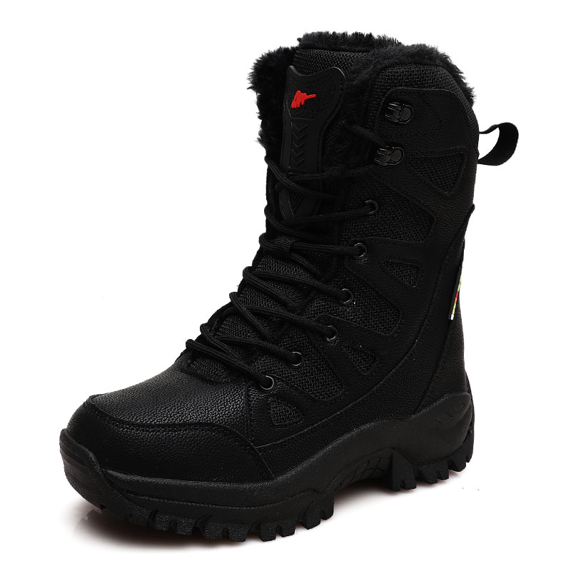 新型メンズタクティカルブーツ 防水ハンティングハイキングシュ - Waterproof Winter Boot のレビューと価格