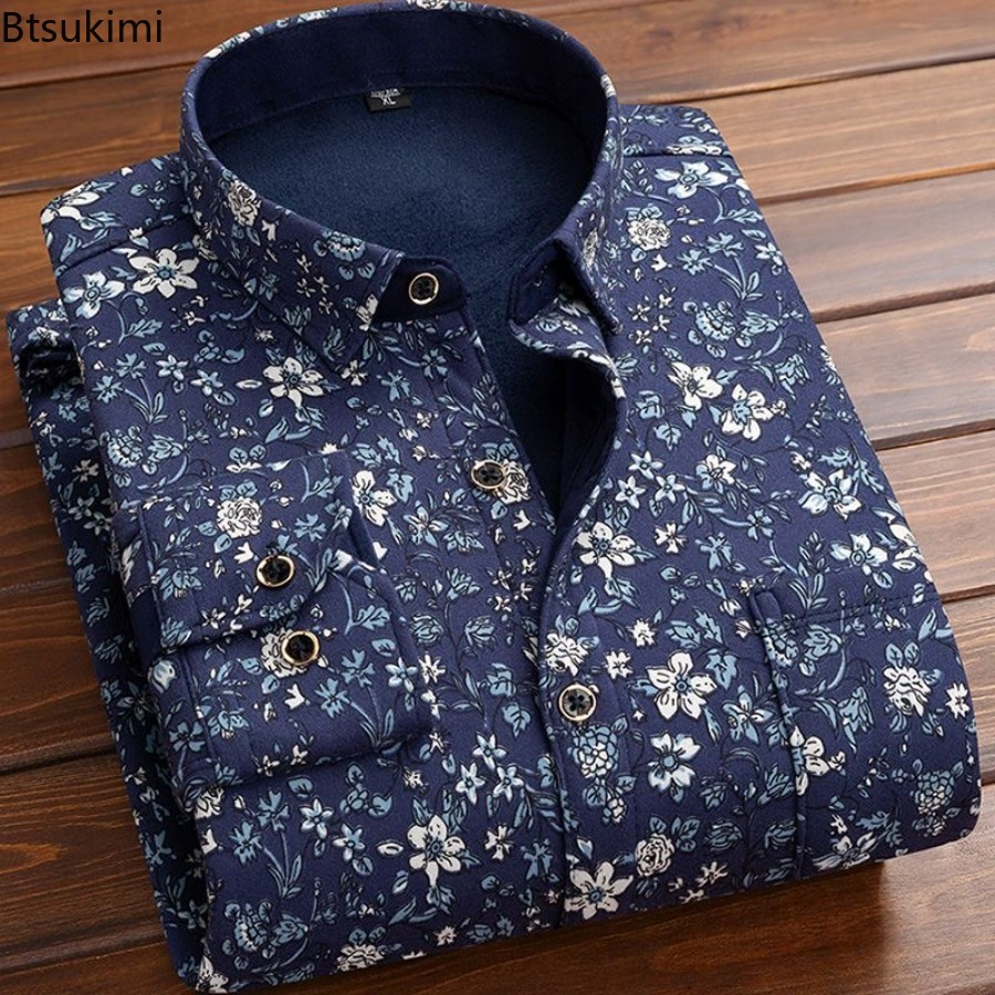 フランネルメンズシャツ 2026 秋冬 男性用 長袖 チェッ - Flannel Shirt Lined のレビューと価格