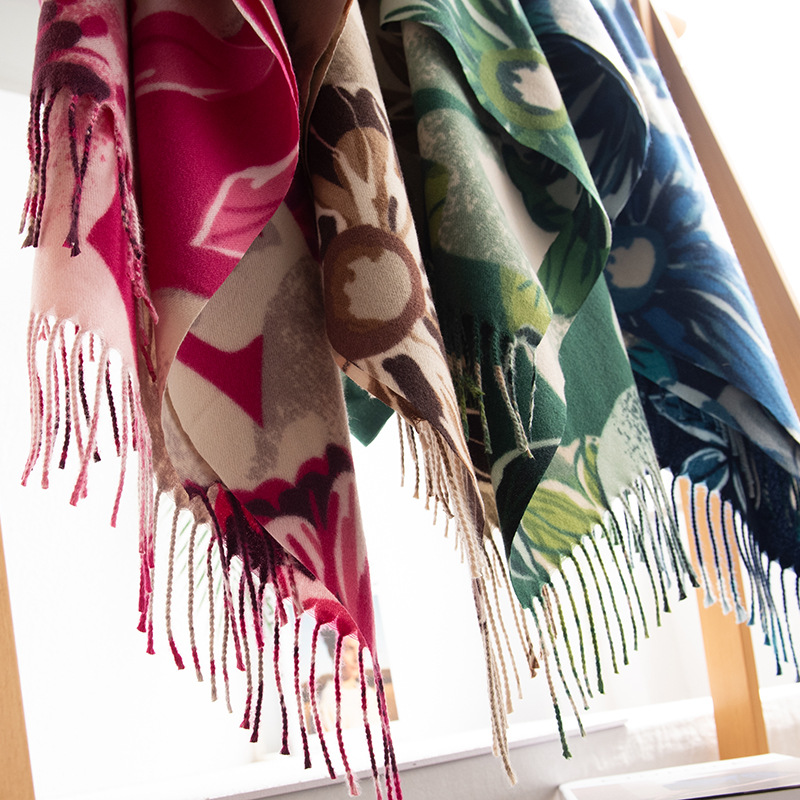 高級スカーフカシミヤパシュミナ冬の新ショール厚く暖かいファッ - Cashmere Pashmina Wrap のレビューと価格