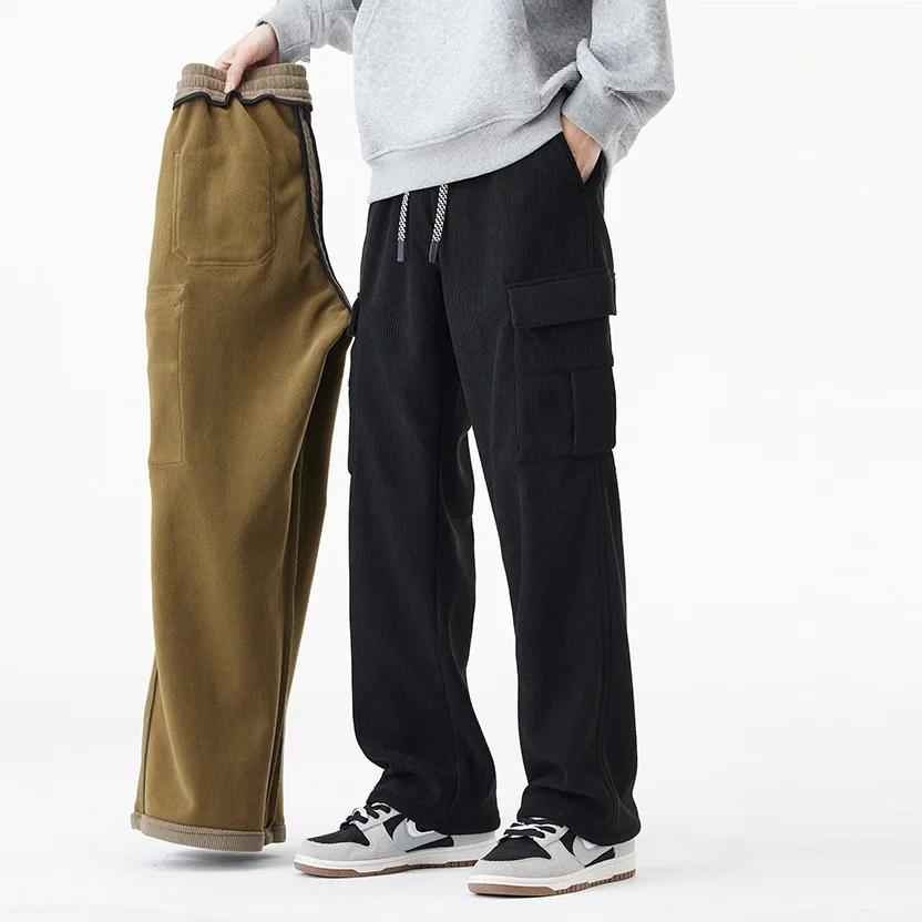 2026年冬新作 コーデュロイパンツ メンズ ストレート ワ - Corduroy Pant Warm のレビューと価格