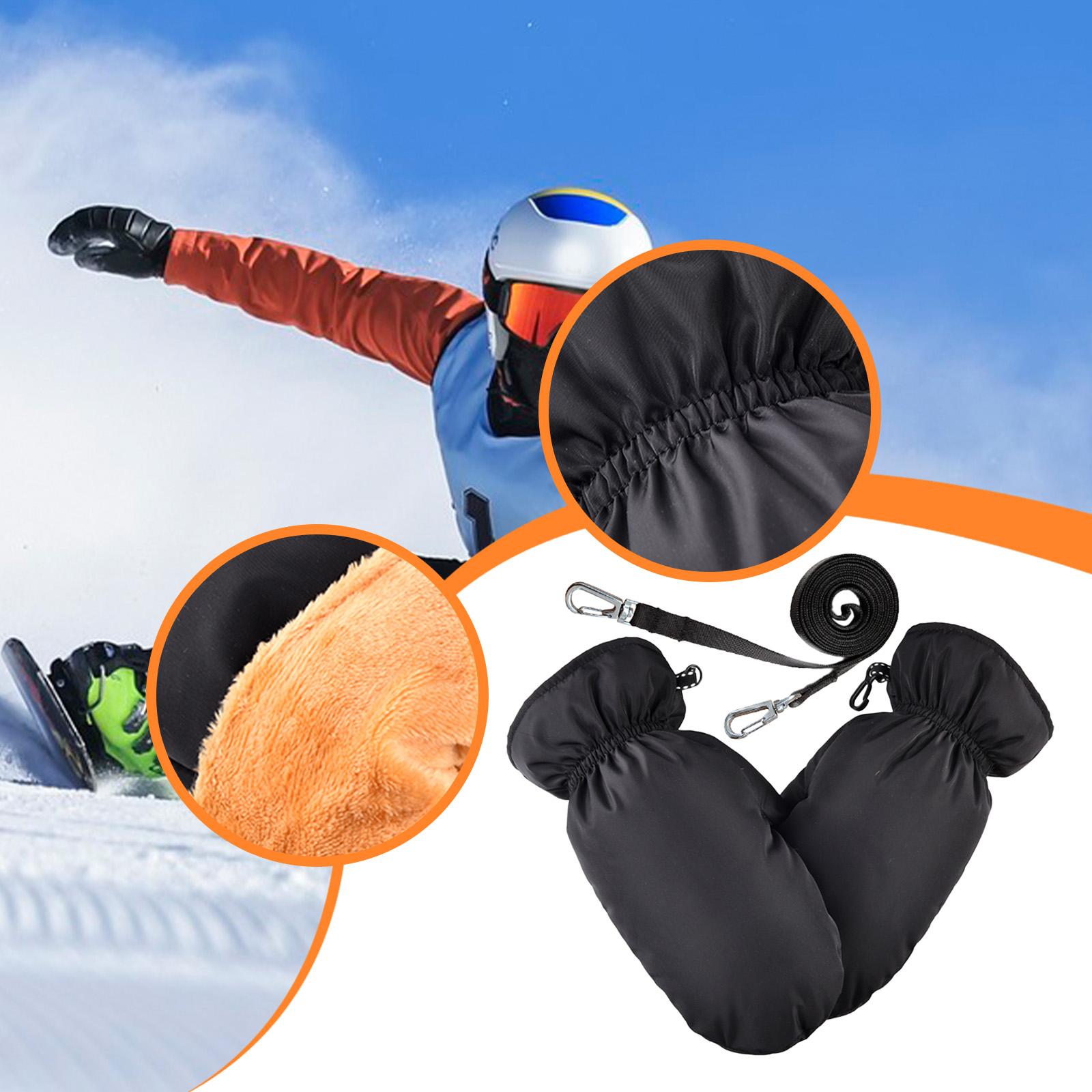 ダウンミトン 防水断熱、男性用、女性用、冬用スノーミトン、ス - Snow Glove Insulated のレビューと価格