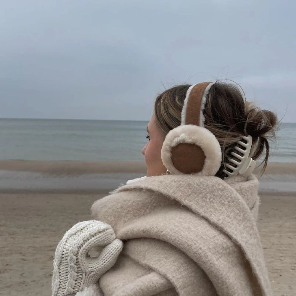 男性と女性のためのぬいぐるみイヤーマフ、折りたたみ式イヤーカ - Earmuffs Foldable のレビューと価格
