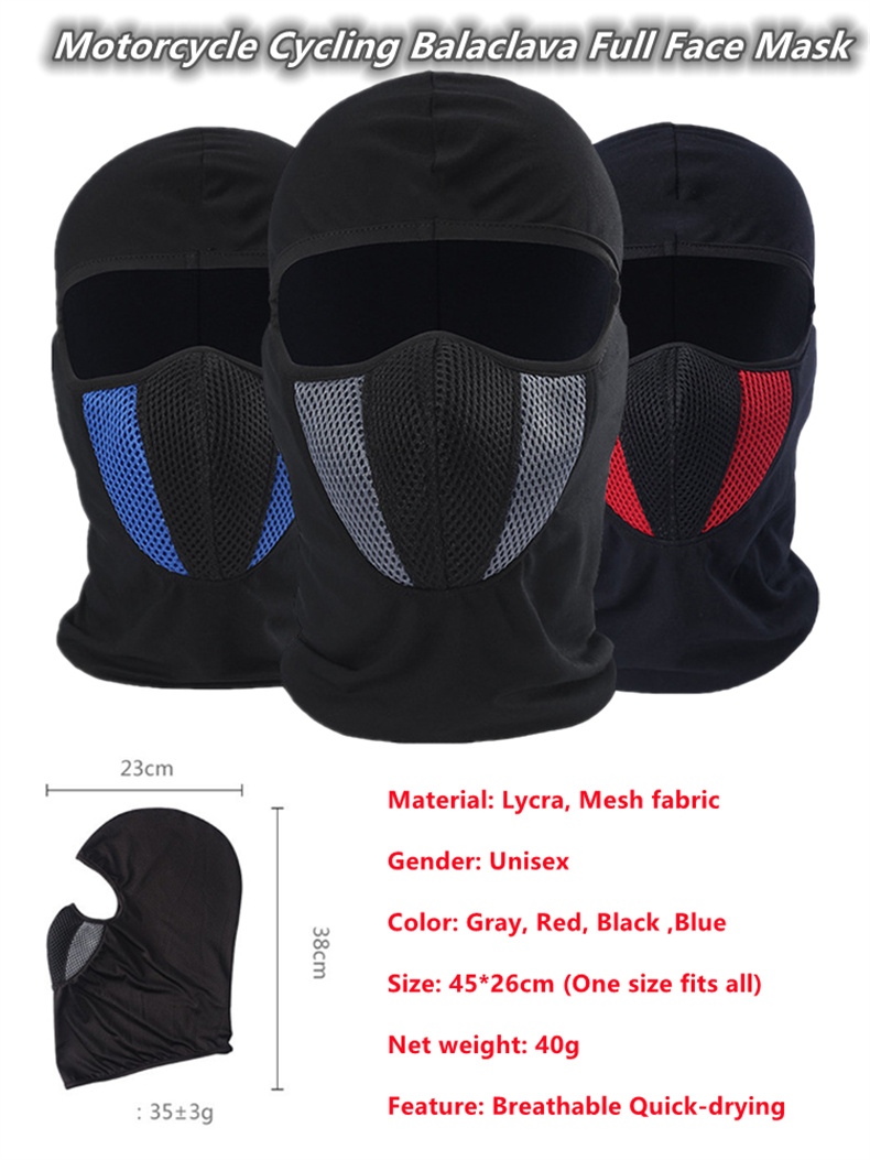 バラクラバ オートバイ用フェイスマスク モトヘルメット バン - Balaclava Ski Mask のレビューと価格